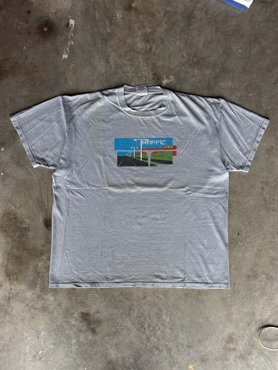 Anvil Other - Vintage 90s Traffic Band T-Shirt Dear Mr. Fantasy 1967 Graphic Tee
